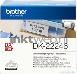 Brother  DK-22246 103 mm x  30 M wit DK-22246