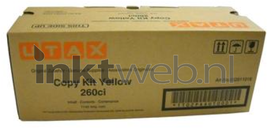 Utax 260ci geel Front box