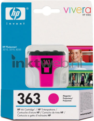 HP 363 magenta Combined box and product
