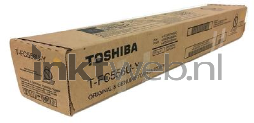 Toshiba T-FC556EY geel Front box