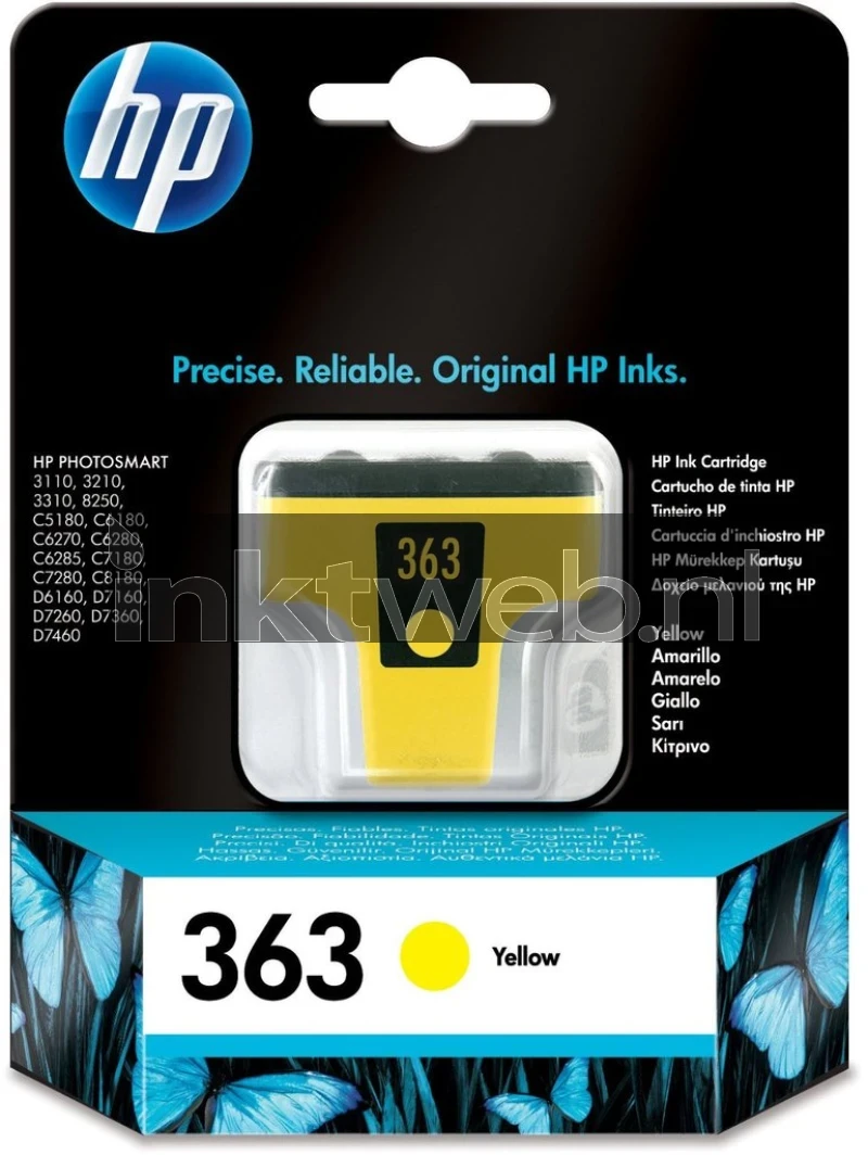 HP 363 geel (Origineel)