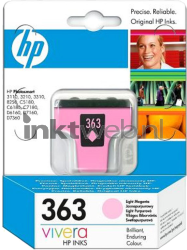 HP 363 licht magenta Combined box and product