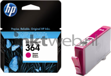 HP 364 magenta Combined box and product