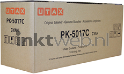 Utax PK-5017C cyaan Front box
