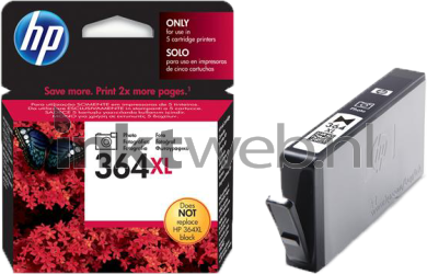 HP 364XL foto zwart Front box