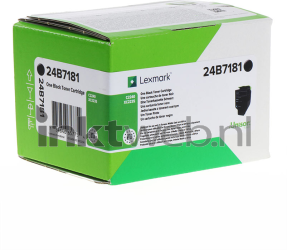 Lexmark XC2235 zwart Front box