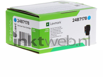 Lexmark XC2235 cyaan Front box