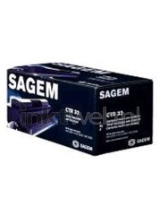 Sagem CTR 33 zwart Front box