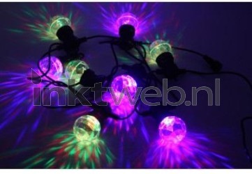 Höfftech LED Crystal Partyverlichting van 7.5mtr. (Waterproof)