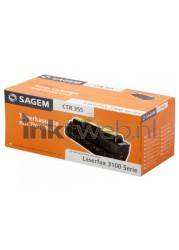 Sagem CTR-355 zwart Front box