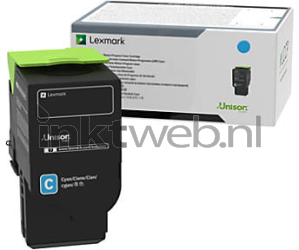 Lexmark C240X20 cyaan Combined box and product