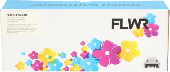 FLWR Brother TN-243 magenta Front box