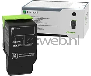 Lexmark 78C0U10 zwart Combined box and product
