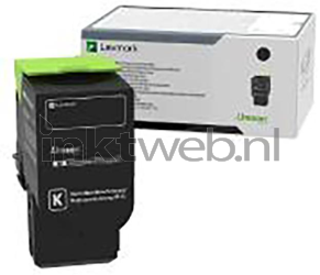 Lexmark 78C0X10 zwart Combined box and product