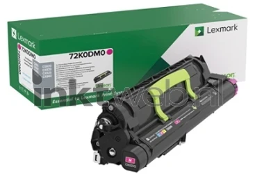 Lexmark 72K0DM0 Developer kit magenta Combined box and product