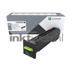 Lexmark 72K0X10 zwart Combined box and product