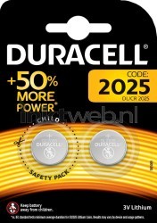 Duracell CR2025 2-pack Front box