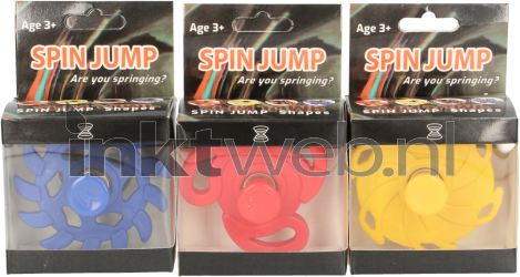 Merkloos Spin Jump rubber spinner Front box