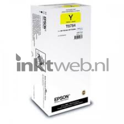Epson T8784 geel Front box