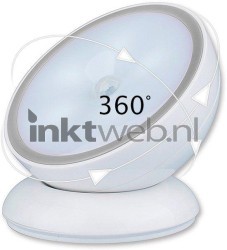 Benson LED lamp 360° roterend met bewegingssensoren Product only