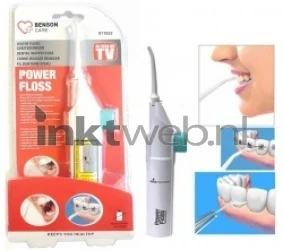 Benson Water floss gebitsreiniger Combined box and product