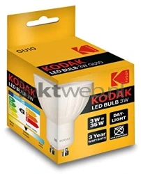 Kodak LED GU10 3W Front box