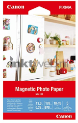 Canon  MG-101 Magnetic Photo Paper Glans | 10x15 | 670 gr/m² 1 stuks Front box