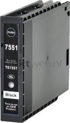 Huismerk Epson T7551 zwart Product only