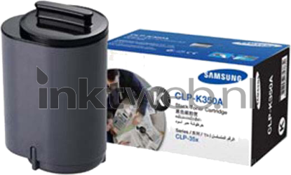Samsung CLP-K350A zwart Combined box and product
