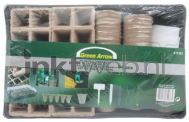 Green Arrow Planten kweekset 84-delig Combined box and product