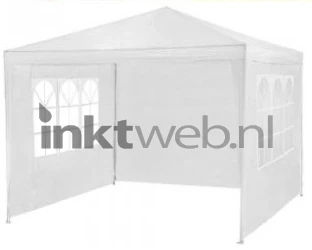 Benson Partytent 3 zijden 290x290x250cm. Wit Product only
