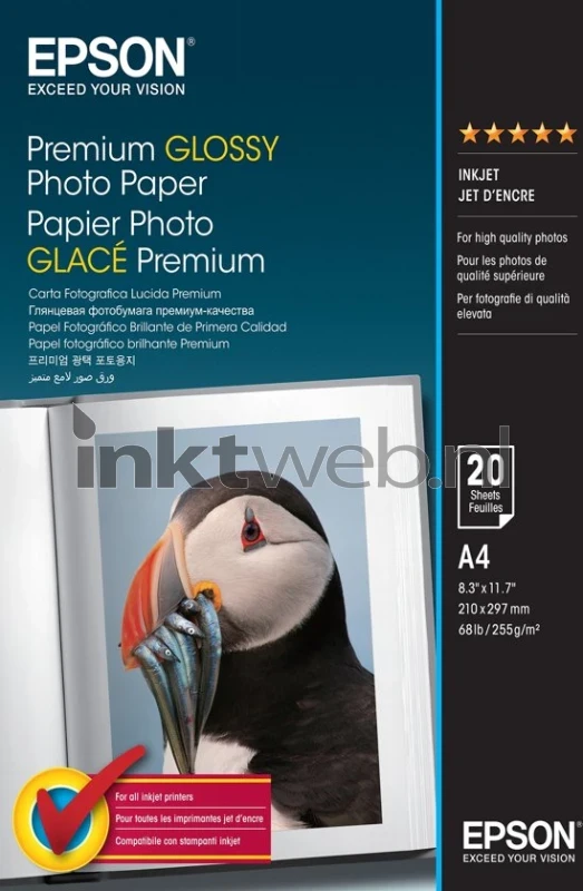 Epson Epson Glace Premium Glossy Photo Paper A4 (Origineel)