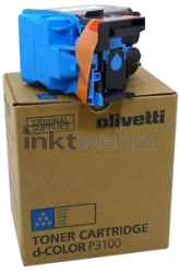 Olivetti P3100 cyaan Combined box and product