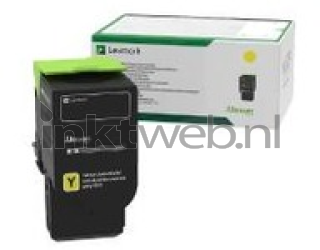 Lexmark 78C20Y0 geel Combined box and product