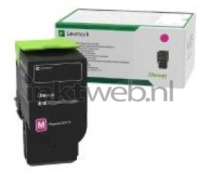 Lexmark 78C2XM0 magenta Combined box and product