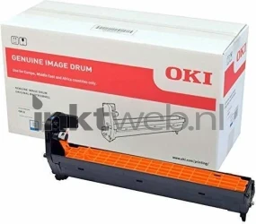 Oki C824 zwart Combined box and product