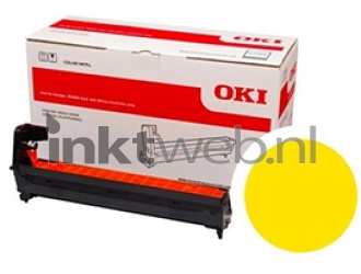 Oki C824 geel Combined box and product