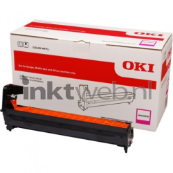 Oki C824 magenta Combined box and product