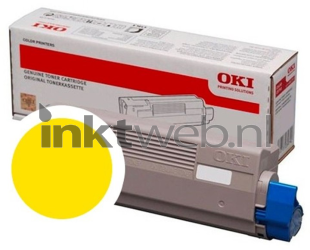 Oki C834 geel Combined box and product