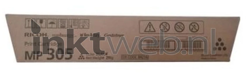 Ricoh MP 305+ SP zwart Front box