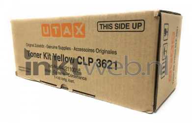 Utax CLP 3621 geel Front box