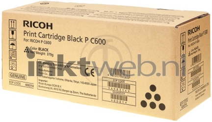 Ricoh P C600 zwart Front box