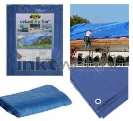 Benson tentgrondzeil/dekzeil blauw 4x6 M blauw Combined box and product