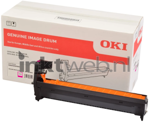 Oki ES8433 drum magenta Combined box and product