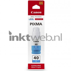 Canon GI-40 inktfles cyaan Front box