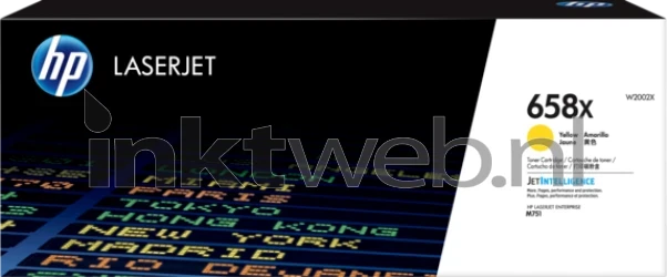 HP 658X geel Front box