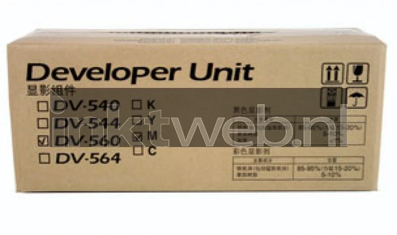 Kyocera Mita DV-560 developer magenta (Origineel)