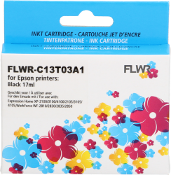FLWR Epson 603XL zwart Front box