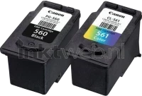 Canon PG-560 / CL-561 Multipack (Opruiming 2 x 1-pack los) zwart en kleur