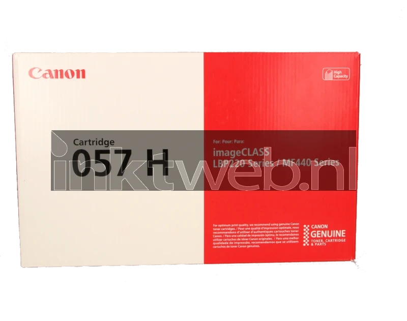 Canon 057H zwart (Origineel Hoge Capaciteit)